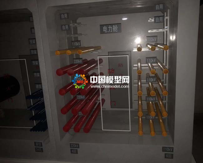 管廊綜合艙與電力艙模型