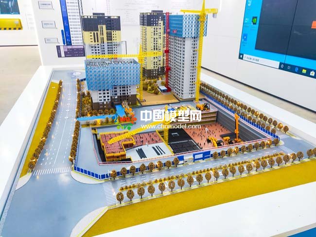 智慧施工沙盤模型