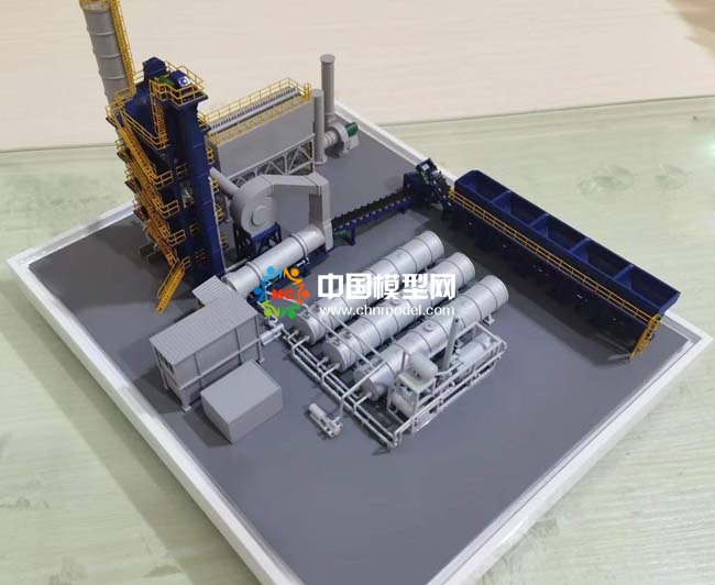 生物質催化熱解沙盤模型