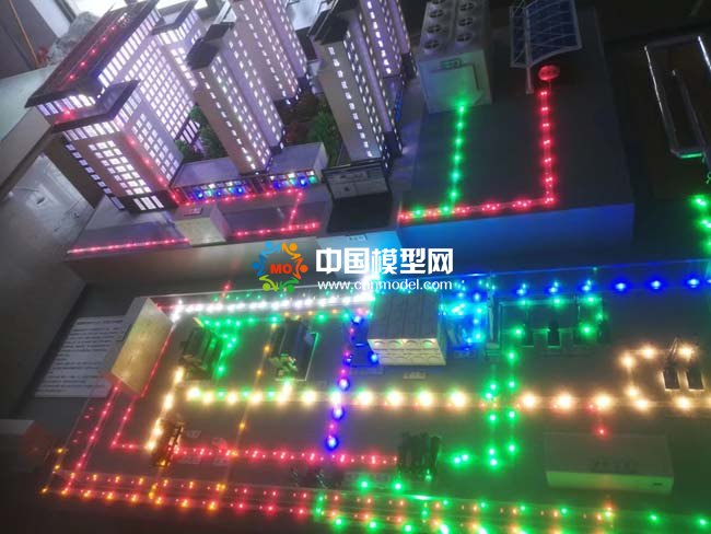 電力源網荷儲一體化和多能互補沙盤模型