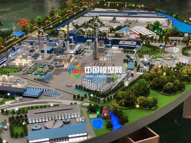 有色金屬礦山冶煉銅業沙盤模型