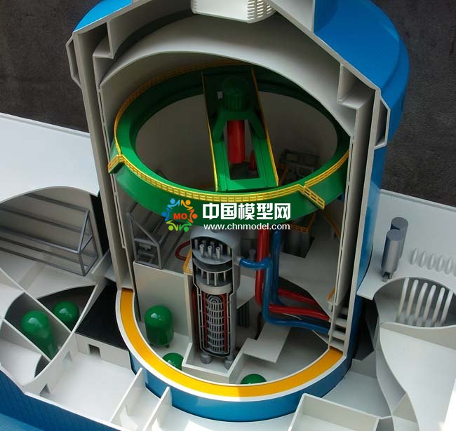 最新一代核電站反應堆沙盤模型