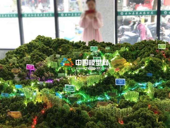 農業農林沙盤模型