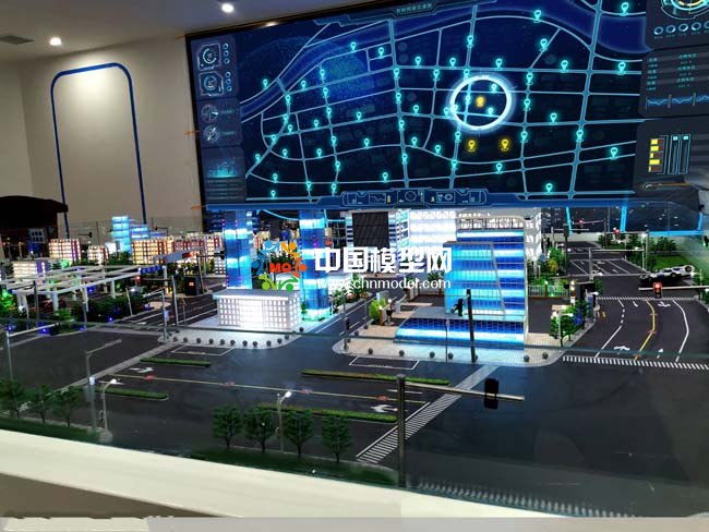 智慧停車解決方案沙盤模型