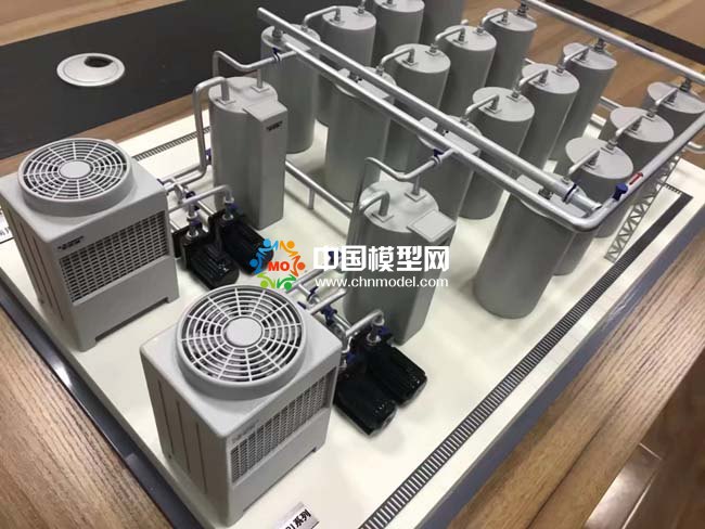 商用鍋爐供暖系統(tǒng)沙盤(pán)模型