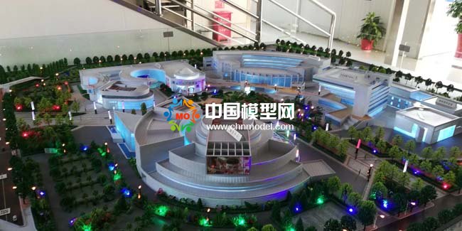 東西湖文化中心沙盤模型