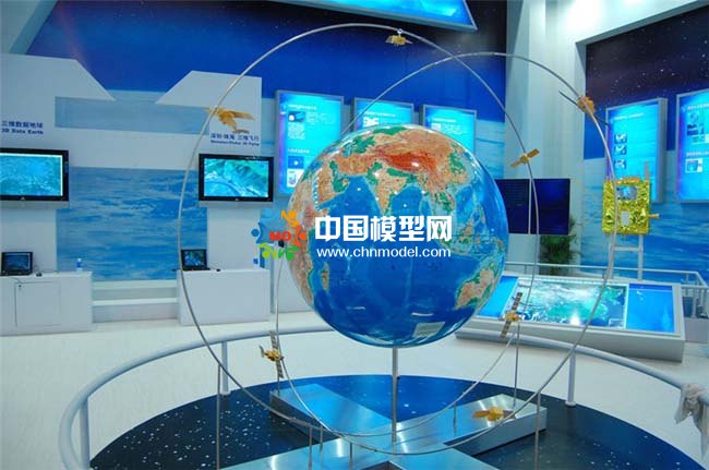 衛星通信導航系統沙盤模型