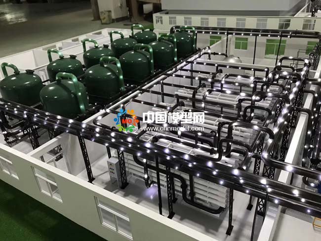 多介質過濾器沙盤模型