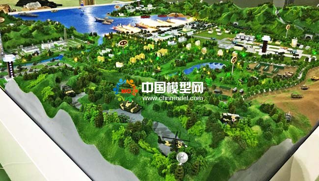 軍事戰(zhàn)略演示沙盤模型