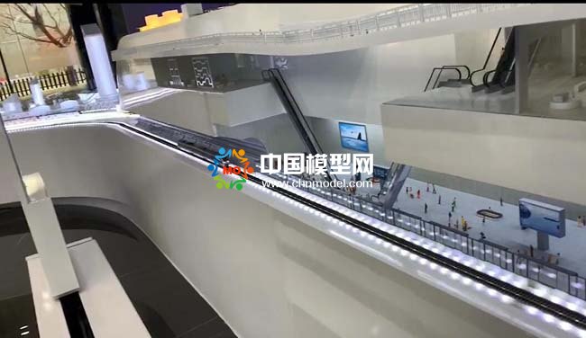 地鐵站仿真場景展示沙盤模型