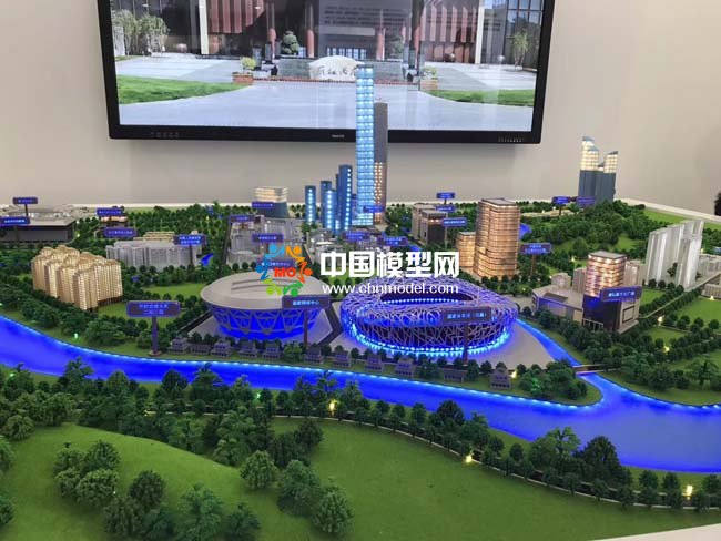 建筑設計院展示沙盤模型
