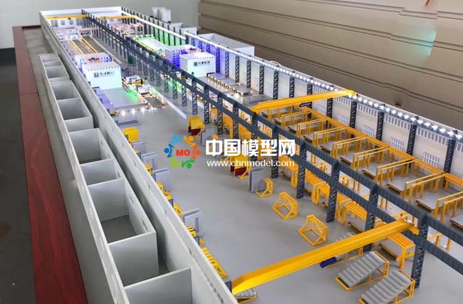 裝配式建筑整體解決方案生產(chǎn)基地沙盤(pán)模型