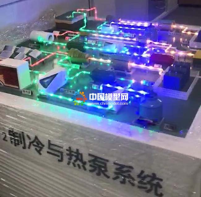 跨臨界CO2制冷與熱泵系統沙盤模型