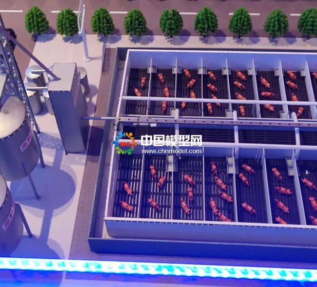 現代農業示范沙盤模型