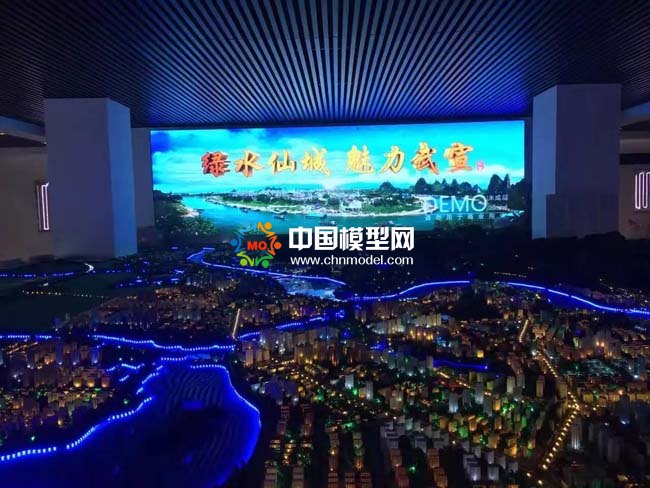 武宣總體規(guī)劃沙盤(pán)模型