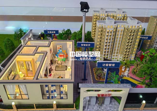 智慧社區沙盤模型