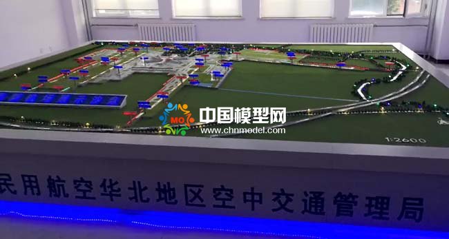空中交通管理局大興機(jī)場沙盤模型