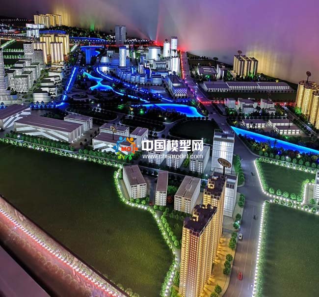 大亞灣開發區規劃沙盤模型