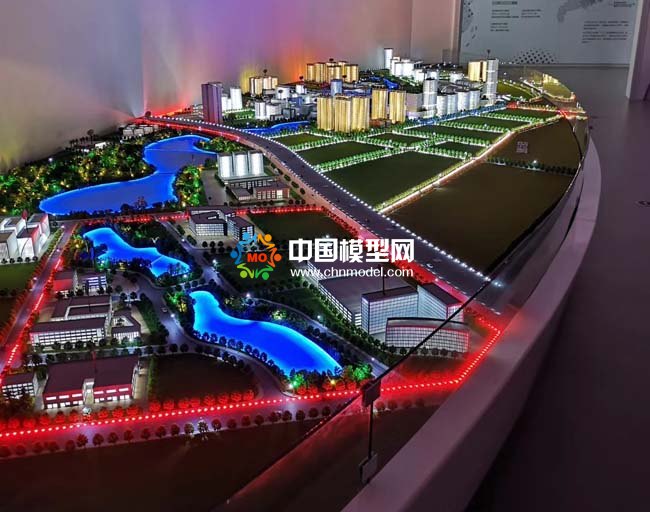 大亞灣開發區規劃沙盤模型