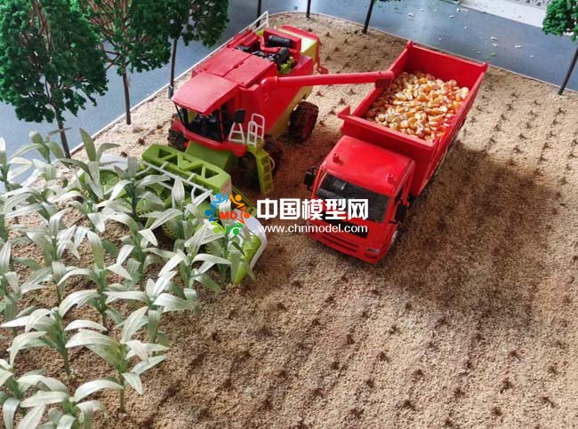 農業收割機模型