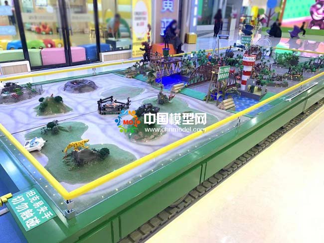 親子游戲沙盤模型