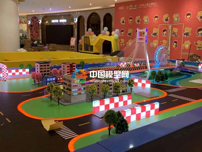 攀爬車設備沙盤模型，兒童游樂設備沙盤模型