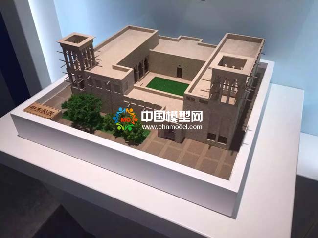 中東民居模型