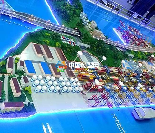 舟山島沙盤模型