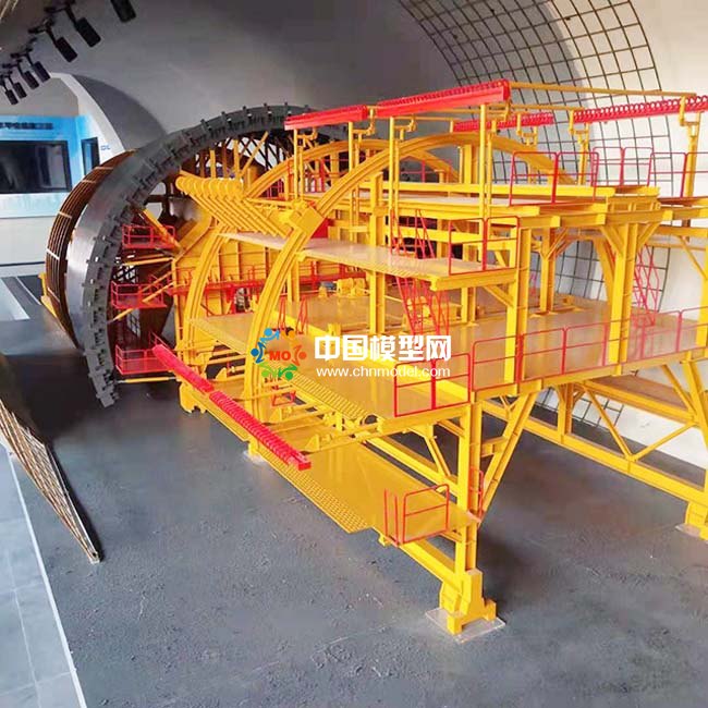 隧道施工場(chǎng)景沙盤(pán)模型