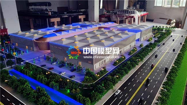 呼倫貝爾國(guó)際會(huì)展中心建筑模型