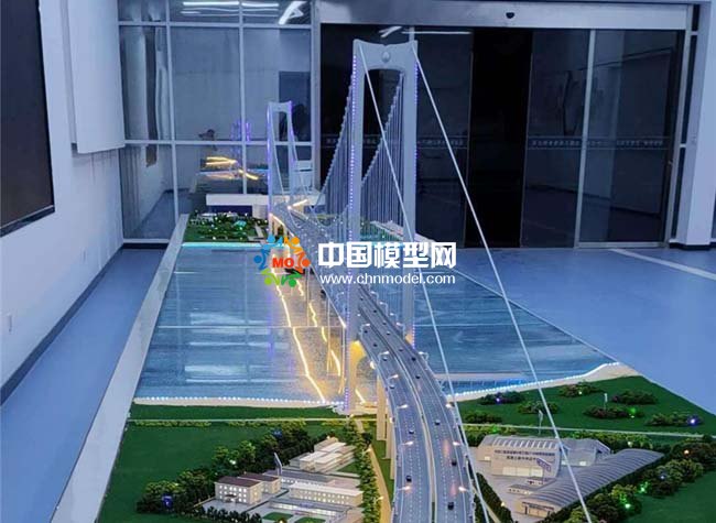 龍潭長江大橋模型