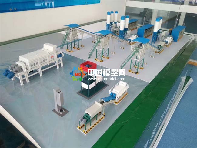 攪拌廠設備模型