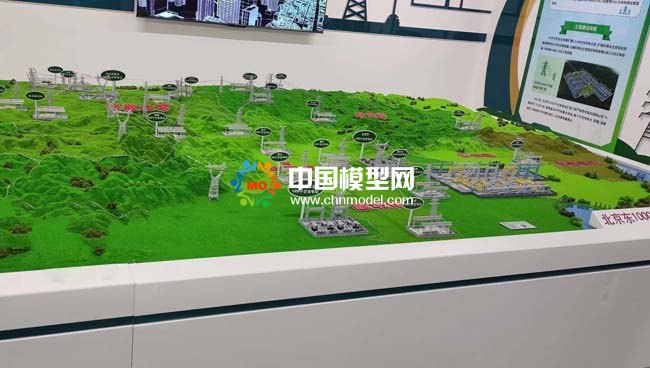 特高壓1000千伏變電站沙盤(pán)模型