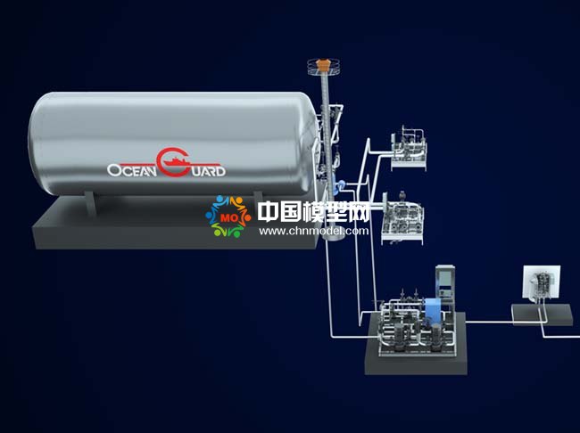 海洋衛(wèi)士船用新燃料供給系統(tǒng)模型