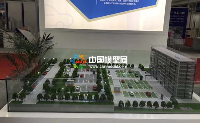 DDA無(wú)線網(wǎng)絡(luò)技術(shù)智慧停車系統(tǒng)沙盤模型