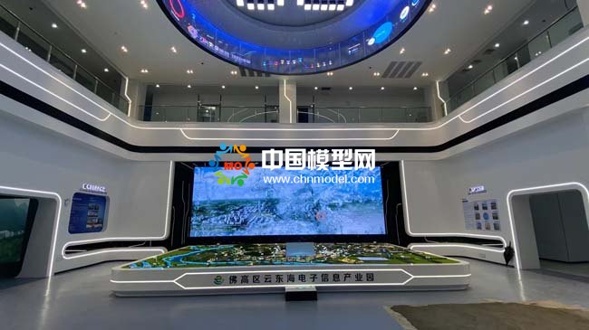 電子信息產業園沙盤模型