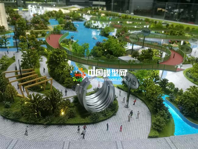 燈湖片區(qū)水質(zhì)凈化廠沙盤(pán)模型