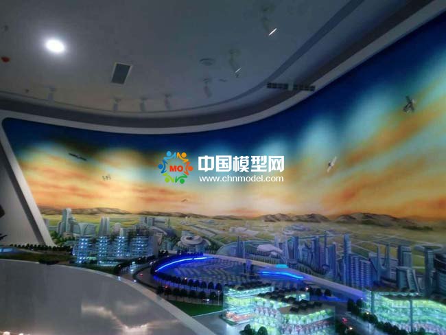 智能立體養殖沙盤模型