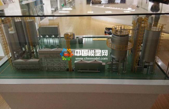 廢砂再生砂生產線模型