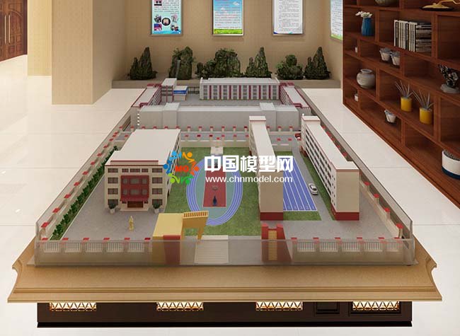 西藏學校沙盤模型