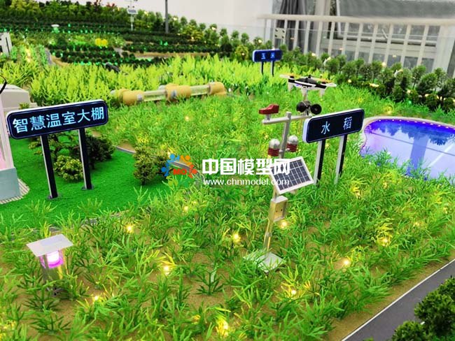 智能農業種植沙盤模型