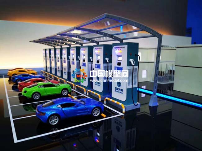 國家電網充電站模型