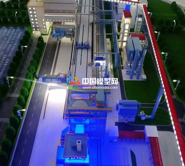焦化廠沙盤模型