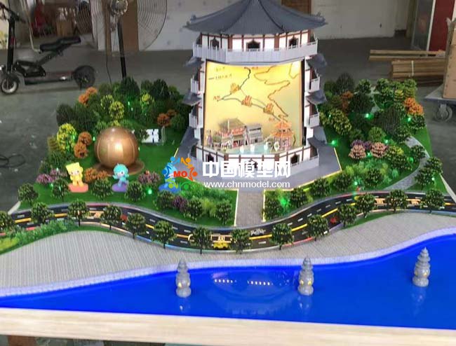 小學生科技作品展沙盤模型