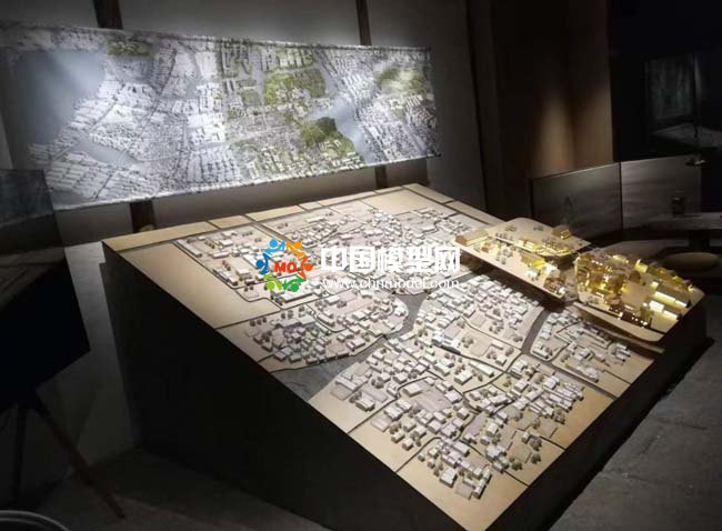 紹興黃酒小鎮沙盤模型