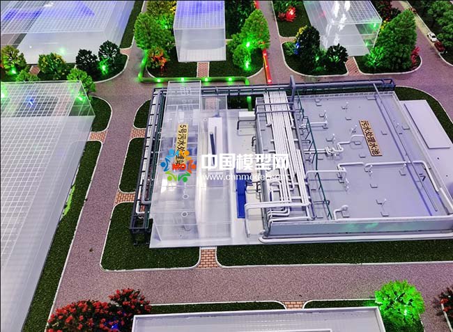 污水處理站沙盤(pán)模型