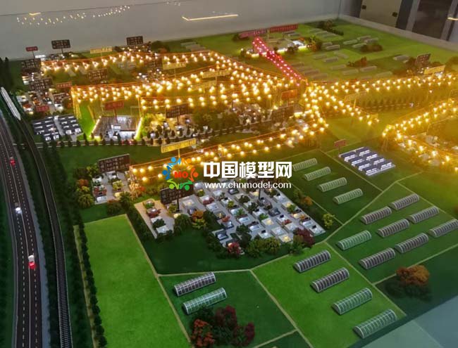 鄉村電網規劃沙盤模型