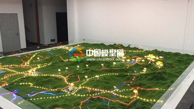 地質公園沙盤模型