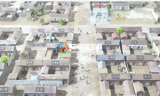 老村復原沙盤模型