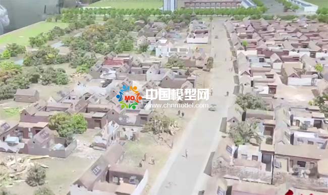 老村復原沙盤模型